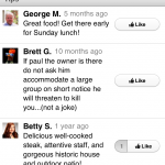 tripadvisor vs. foursquare